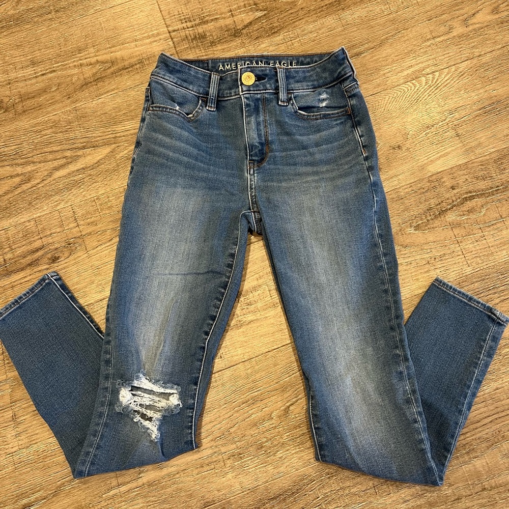 American Eagle Hi-Rise Jeggings Size 0S